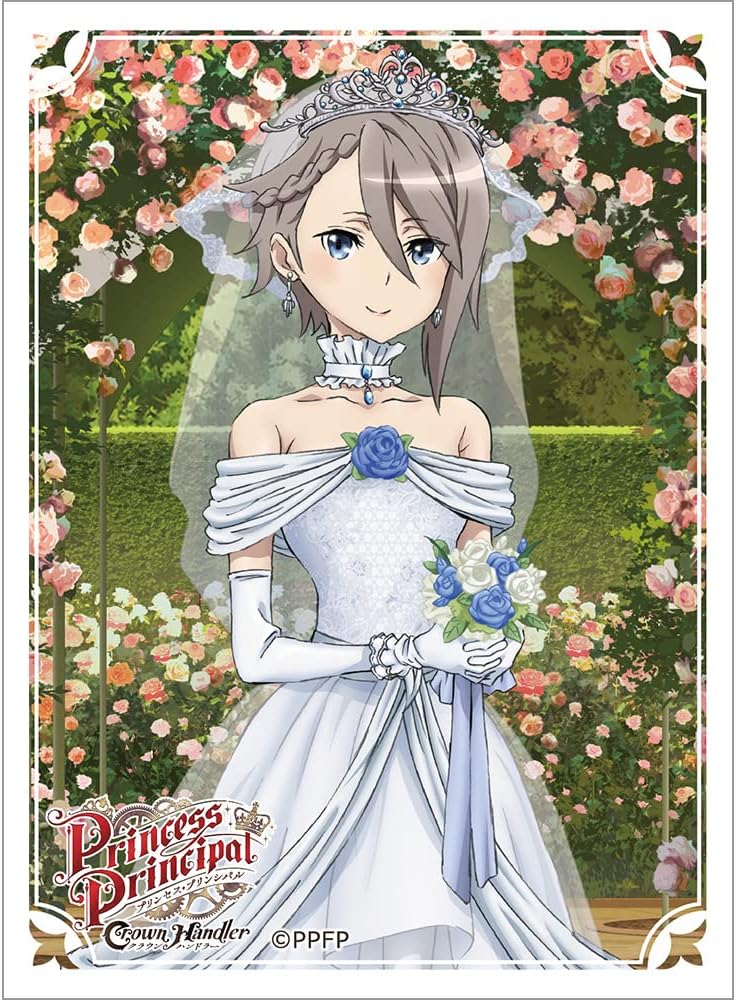 curtain damashii Character Sleeve "Princess Principal: Crown Handler (Ange/Wedding)"