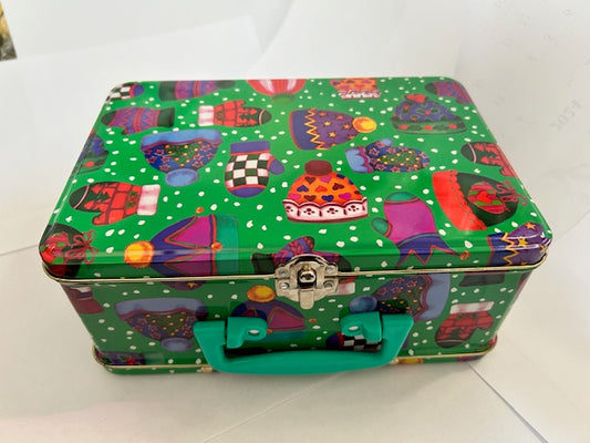 Vintage Winter Warm Up Lunchbox, Department 56 (1994)