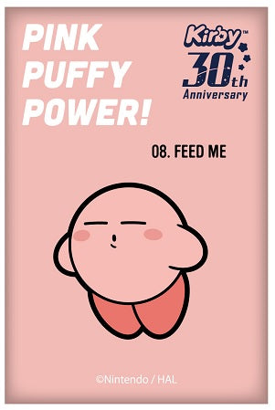 Kirby's Dream Land 30th Anniversary Square Can Badge Vol.2 (08. Feed Me)