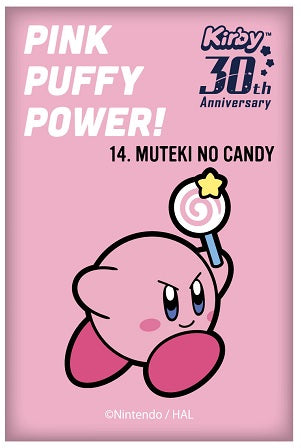 Kirby's Dream Land 30th Anniversary Square Can Badge Vol.2 (14. Muteki no Candy)