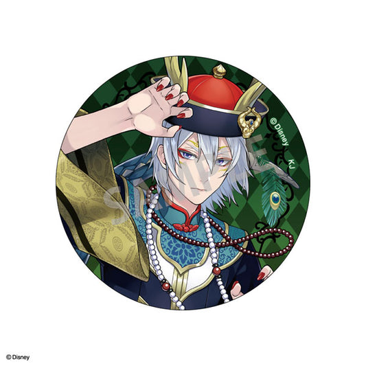 Trading Can Badge Vol.2 scary dress-up ver. "Disney Twisted-Wonderland" (Silver)