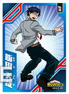 My Hero Academia Clear Card Collection Gum [Card Only] (Tenya Iida) No.11