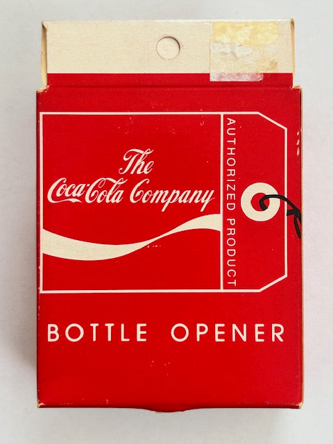 Vintage Coca-Cola Stationary Bottle Opener (1991)