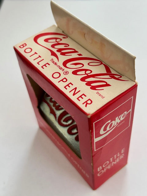 Vintage Coca-Cola Stationary Bottle Opener (1991)