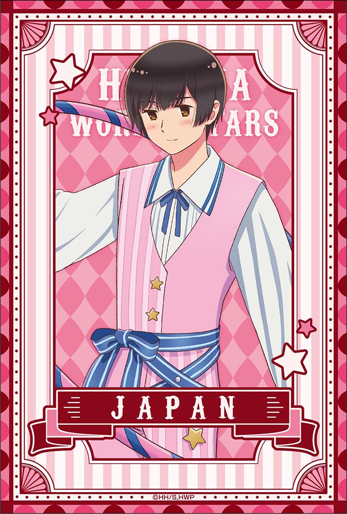 "Hetalia World Stars" Original Illustration Card Circus ver. (Japan)