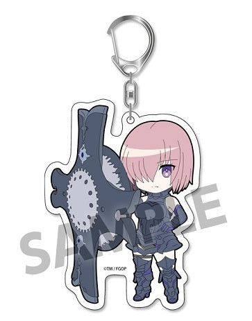 Pikuriru! Trading Acrylic Key Chain "Fate/Grand Order" (Shielder/Mashu Kyrielight)