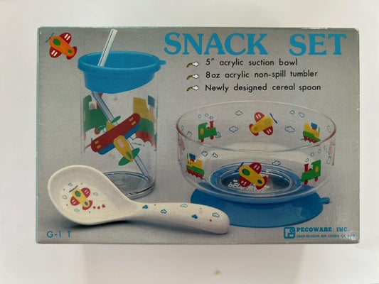 Vintage Pecoware Inc. Snack Set