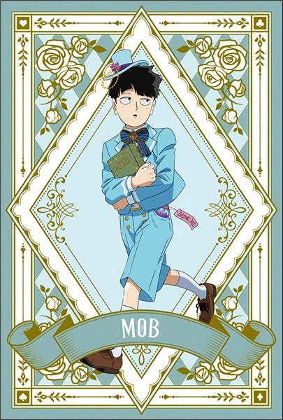 "Mob Psycho 100 III" Original Illustration Postcard Alice in Wonderland ver. (Mob)