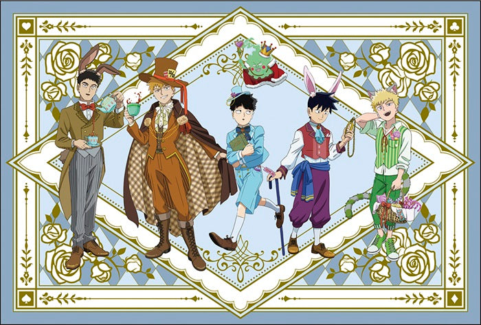 "Mob Psycho 100 III" Original Illustration Postcard Alice in Wonderland ver.