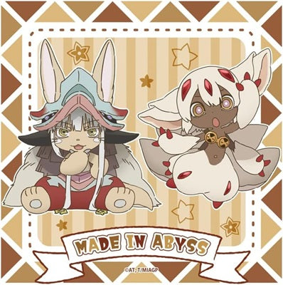 Rubber Mat Coaster "Made in Abyss: The Golden City of the Scorching Sun" (Nanachi & Faputa)