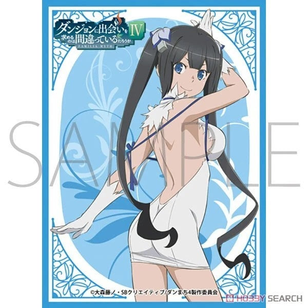 Chara Sleeve Collection Mat Series "Is It Wrong to Try to Pick Up Girls in a Dungeon? IV (Hestia)" No.MT1299