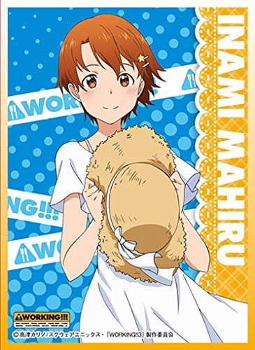 Chara Sleeve Collection Mat Series "WORKING!!! (Mahiru Inami)" No.MT196