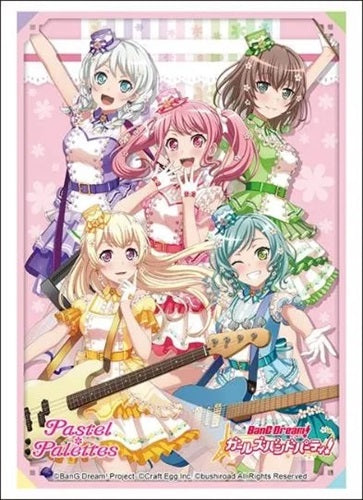 Bushiroad Sleeve Collection HG Vol.3428 "BanG Dream! Girls Band Party! (Pastel Palettes)" 2022ver.