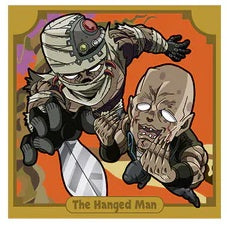 JoJo's Bizarre Adventure: Stardust Crusaders Part 1 Wafer [Sticker Only] (The Hanged Man) J03-14 (R)