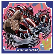 JoJo's Bizarre Adventure: Stardust Crusaders Part 1 Wafer [Sticker Only] (Wheel of Fortune) J03-16 (N)