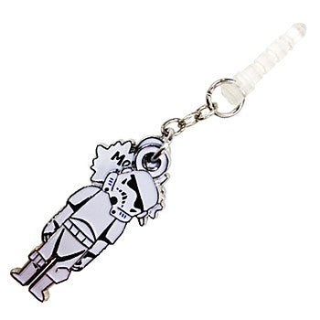 Star Wars Earphone Plug Swing Charm Charapin (STW-27B) Stormtrooper