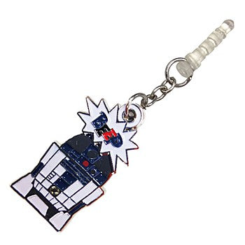 Star Wars Earphone Plug Swing Charm Charapin (STW-27C) R2D2